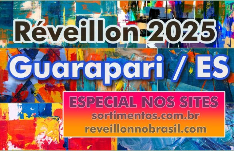 Guarapari Réveillon 2025 : festa na virada de ano no litoral do Espírito Santo