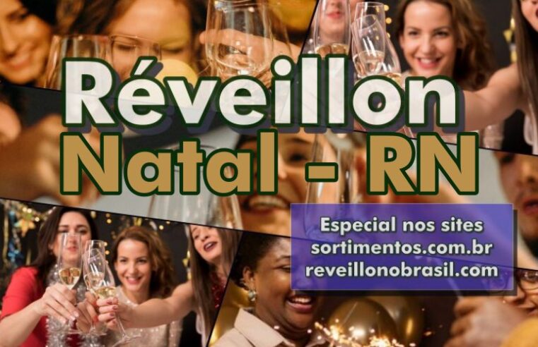 Réveillon 2025 em Natal / RN : queima de fogos na Ponta Negra e festas na virada de ano